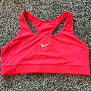 Nike Dri fit hot pink bra M